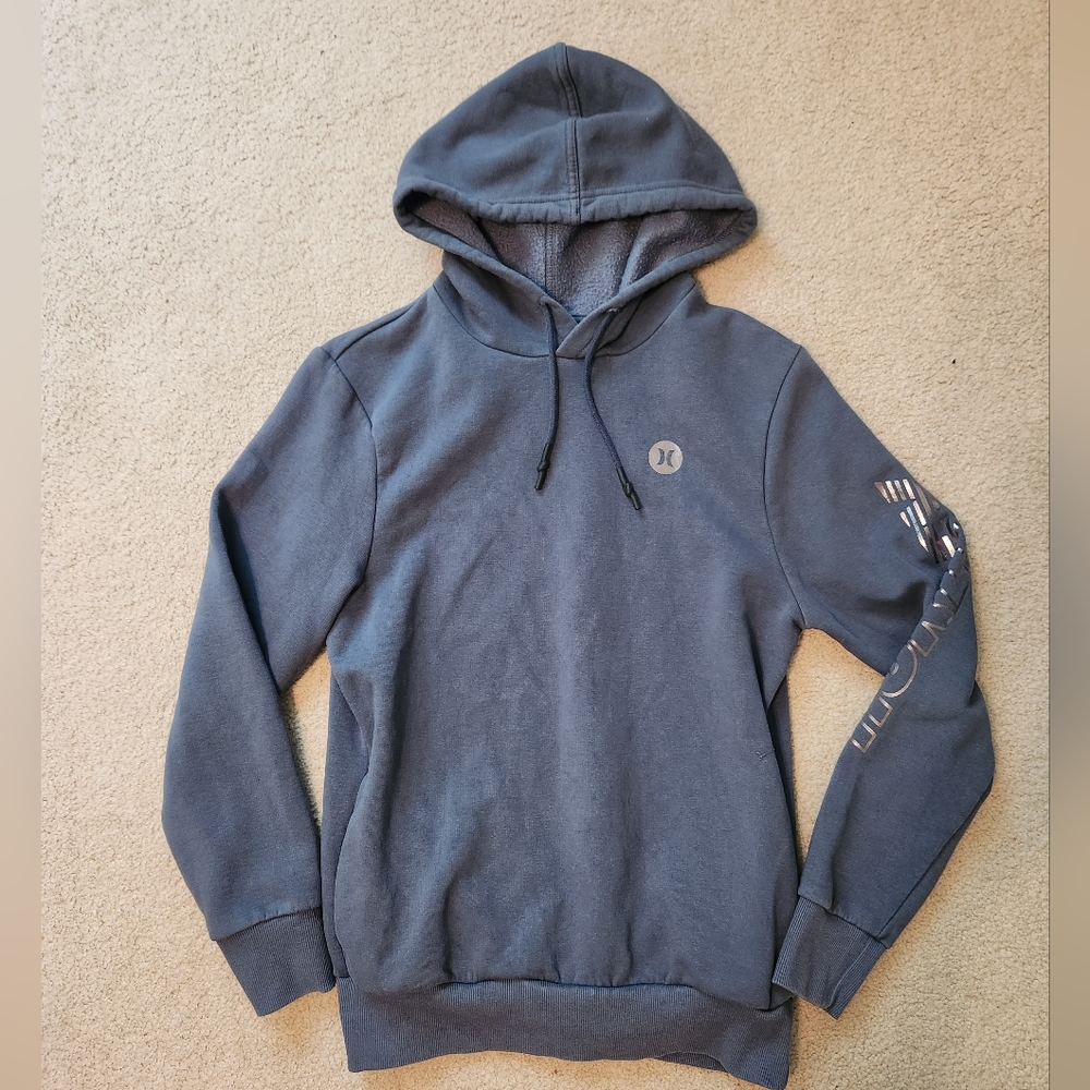 Hurley blue/gray sweatshirt, size Small